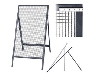 KADAX Tamis crible, grille de tamisage en fil de fer en acier, tamis de jardin, tamis en acier, tamis à sable, Tamis rectangulaire de construction pour le tamisage de sable & compost & terre & pierres