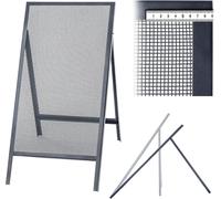KADAX Tamis de chantier pour sable, terre, maçonnerie, 120x60cm, gravier, largeur de maille 4mm