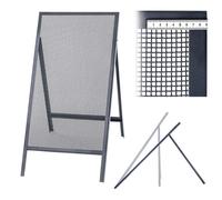 KADAX Tamis de chantier pour sable, terre, maçonnerie, 120x60cm, gravier, largeur de maille 6mm
