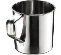KADAX Tasse à café en acier inoxydable résistante avec anse - Tasse isotherme pour café, thé, jus et eau (10 cm)