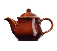 KADAX Théière en céramique - Théière de style maison de campagne - Passe au lave-vaisselle - Théière en céramique de qualité supérieure - Pour la maison ou le bureau (sans chauffe-eau)