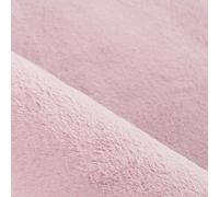 KADIMA DESIGN Tapis à Poils Longs Uni Doux Épais Lavable Rose 200x200 cm Salon Chambre Oeko-TEX | NECKAR