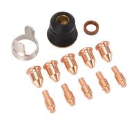 Kadimendium Ensemble Durable de Consommables de Découpe pour Harbor Freight 45A, Compact et Léger, pour la Découpe et le Poinçonnage du Métal, Laiton, Acier Inoxydable