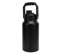 Kadimendium Grande Bouteille D'eau Sous Vide en Acier Inoxydable de 3 L, Tasse Thermique à Triple Isolation pour le Cyclisme, la Salle de Sport, Bouteille en Acier Inoxydable 316 à Large Ouverture