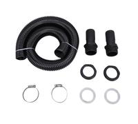 Kadimendium Kit de Connecteur de Tuyau pour Baril de Pluie, Longueur 39,4 | Plastique résistant, montage facile, adapté à l\'irrigation