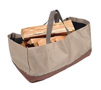Kadimendium Sac de Transport en Bois Durable, Sac de Transport de Bûches Résistant aux Rayures pour Le Camping, de de Bois de Chauffage Résistant à l'usure, de Rangement de Branches Portable