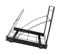 Kadimendium Support de Poubelle Extractible Robuste, Fonctionnement Silencieux, Support de Poubelle Coulissant pour la Cuisine, Construction en Acier Durable