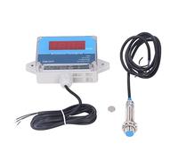 Kadimendium Tachymètre Moteur Capteur de Vitesse IP68 LED étanche Affichage Numérique DC 8V à 24V Tachymètre Moteur avec Capteur Hall