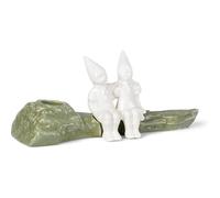 Kähler Câlin de Noël H8.5 cm Décoration Histoires de Noël, blanc