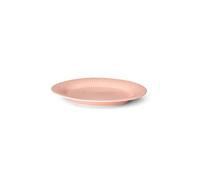 Kähler Coupe ovale 28.5x22.5 cm Hammershøi design légendaire Intemporel, rose