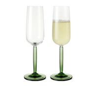 Kähler Coupes de champagne 24 cl Hammershøi. lot de 2 Vert