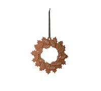 Kähler Couronne de Noël Gingerbread Ø18.5 cm Brun