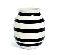 Kähler Design Vase en céramique Omaggio - H 20 cm - noir