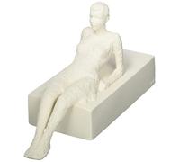 Figurine THE ATTENTIVE ONE 13 cm, blanc, grès, Kähler