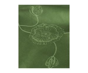 Kähler Nappe damassée verte Hammershøi Poppy 150x270 cm
