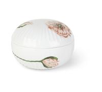 Kähler Petite boîte Hammershøi Poppy Ø12 cm Blanc-détails
