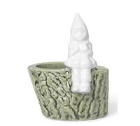 Kähler Vacances de Noël H10 cm Histoires de Noël Décoration, blanc