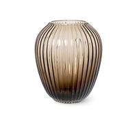 Kähler Vase H18.5 cm Hammershøi en verre soufflé design danois, rose