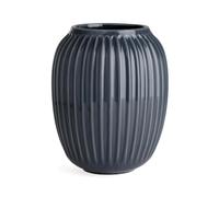 Vase HAMMERSHOI 21 cm, gris anthracite, Kähler
