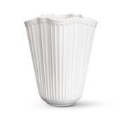 Vase HAMMERSHOI UNFOLD 20 cm, blanc, grès, Kähler