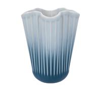 Kähler Vase Unfold Hammershøi Bleu. 16.5 cm