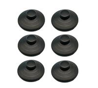 Kaeltsyn 6 pièces interrupteurs à pédale Ronds en Ligne avec Bouton de réinitialisation des Pieds Bouton de réinitialisation interrupteurs Pied Interrupteur Pied de Commande