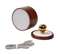 Kaeltsyn Applique murale LED rotative attrayante et Rechargeable, avec toucher doux, luminosité Modifiable pour la lumière du soleil, éclairage d ' ambiance, lumière de chambre à coucher