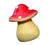 Kaeltsyn Cache-clés en résine Champignon, Porte-clés caché pour décoration intérieure et extérieure, Accessoire de Jardin pour clés, Oreilles, Goujons, de Rechange pour l ' extérieur