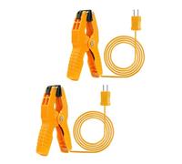 Kaeltsyn Collier de Serrage pour sonde de thermocouple de Type K, capteur de température, Clip pour équipement électrique Industriel, de la température, Pince de de thermocouple