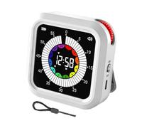 Kaeltsyn Comptes à rebours électroniques/minuterie numérique visuelle Portable pour Les Exercices de Cuisine et la Gestion du Temps Minuterie visuelle à écran LCD Facile à Lire
