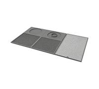 Kaeltsyn Couvercle de comptoir de Cuisine Polyvalent fabriqué à partir de Silicone résistant, Excellent pour mélanger Les Boissons et Les décorations Alimentaires, Tapis de Service résistant à la