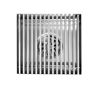Kaeltsyn Déodorants Drain de en Acier Inoxydable Double Filtre Anti-Obstruction Couvercle de Drain pour Salle de Bain Cuisine Buanderie Facile à Installer Jardin Grand