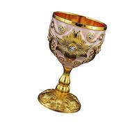 Kaeltsyn Gobelet délicat Kirsite de 30 ml avec sculpture décorative, verres à collectionner uniques, idéal pour les fêtes,