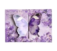 Kaeltsyn Jolie carte papillon Popup pliable, Design élégant pour anniversaires et Surprises créatives, carte rétro élégante