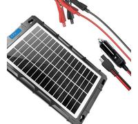Kaeltsyn Mainteneur de Panneau léger 8W avec Long câble pour Un Entretien Facile de la Batterie de Voiture, Dispositif de Panneau ABS