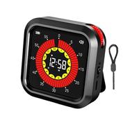 Kaeltsyn Minuterie de Cuisine numérique, minuterie visuelle, Compte à rebours Rechargeable avec magnétique pour la Cuisine en itness, Compte à rebours visuel pour Horloge, Grand écran