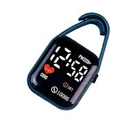 Kaeltsyn Montre Porte-clés avec Affichage Clair, veilleuse, Montre numérique, adaptée Adolescents et Adultes, Porte-clés carré