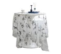 Kaeltsyn Nappe décorative en Dentelle, brodé, Lavable en Polyester, pour fête