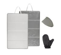 Kaeltsyn Tapis de Repassage Suspendu pour défroisseurs de vêtements, Tapis de pressage Pliable avec Protections Thermiques et portabilité, Tapis de Repassage Pliable Portable