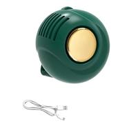 Kaeltsyn Ventilateur à clipser, rechargeable, alimenté par USB, plusieurs choix de tirage, construction en ABS solide, fonctions sur différentes zones, ventilateur de voyage léger et utile