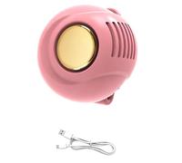 Kaeltsyn Ventilateur à clipser, rechargeable, alimenté par USB, plusieurs choix de tirage, construction en ABS solide, fonctions sur différentes zones, ventilateur de voyage léger et utile
