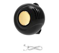 Kaeltsyn Ventilateur à clipser, rechargeable, alimenté par USB, plusieurs choix de tirage, construction en ABS solide, fonctions sur différentes zones, ventilateur de voyage léger et utile