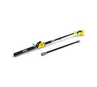 Kärcher 18 V Taille-Haies sur Bras Articulé sans Fil PHG 18-45, Longueur de Coupe : 45 cm, Télescopique, Tête de Coupe Inclinable, 250-500 m max., Compatible Batterie 18 V Kärcher, sans Batterie