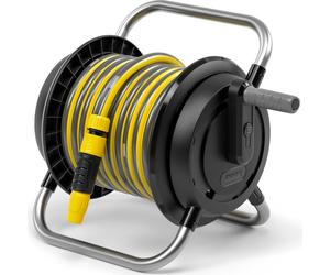 Kärcher 2.645-370.0, enrouleur sur pied, fonctionnel, noir, jaune, autonome, fixation murale, 40 m, 13, 15, 19 mm