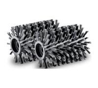 KÄRCHER Brosses Rouleaux pour Surface en Bois, Lot de 2 pièces, Compatible avec Nettoyeur de terrasses PCL 6, Remplacement sans Outil