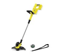 Kärcher Coupe-Bordures sans Fil LTR 3-18 Dual, 2X Batteries 18 V, Moteur 36 V, Tête de Coupe Inclinable, Réajustement Automatique du Fil, 8000 TR/Min, Cercle de Coupe : 30cm, env. 35/70min par Charge