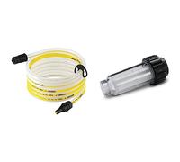 Kärcher Filtre à Eau Accessoire pour nettoyeurs Haute Pression & Tuyau d'aspiration avec clapet Anti-Retour Accessoire pour nettoyeurs Haute Pression