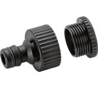 Kärcher Home & Garden 2.645-007.0 plastique Raccord de robinet raccord enfichable, 25 mm (1\ ) (filet. int.), 24,2 mm (3/4\ )