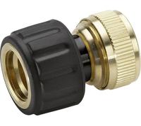 Kärcher Home & Garden 2.645-017.0 laiton Adaptateur de tuyau 13 mm (1/2\ ) - 15 mm (5/8\ ) avec système aquastop