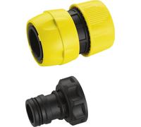 Raccord rapide complet Premium 3/4"" (19 mm) - KARCHER - pour arrosage de jardin - adaptateur de robinet inclus
